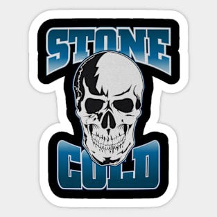 Stone Cold Steve Austin Skull Sticker